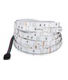 5m 4,8W/m RGB LED strip - 12V DC, IP20, 30 LED pr. meter