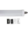 150cm 160lm/W 32W vandtæt komplet LED armatur, Gennemfortrådet - 5120lm, IP65