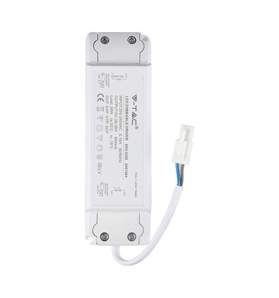 29W Triac dæmpbar driver til LED panel - Triac forkantsdæmpning, passer til vores 29W LED paneler