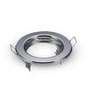2 pak MR16/GU10 Downlight kit - Uden lyskilde, krom, Hul: Ø6,5 cm, Mål: Ø8 cm