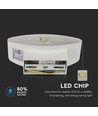 V-Tac 5W LED væglampe - Indirekte, IP20 indendørs, 230V, inkl. lyskilde