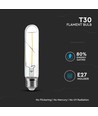 V-Tac 2W LED pære - Kultråd, T30, E27