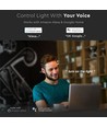 40W Smart Home LED panel - 60x60, Tuya/Smart Life, Virker med Google Home, Alexa og smartphones, hvid kant