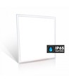 V-Tac 60x60 LED panel - 40W, 4400lm, IP65 vandtæt, hvid kant