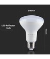 E27 10W LED spotpære - R80, Samsung LED chip