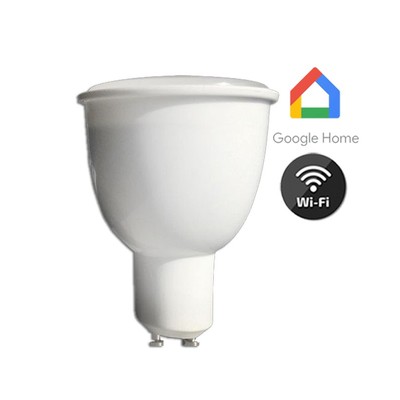 Billede af Restsalg: V-Tac 4,5W Smart Home LED spot - Tuya/Smart Life, virker med Google Home, Alexa og smartphones, 230V, GU10 - Dæmpbar : Via Smart Home, Kulør : CCT (Varm til Kold Hvid) hos LEDProff DK