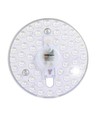 16W LED indsats med linser, flicker free - Ø17 cm, erstat G24, cirkelrør og kompaktrør