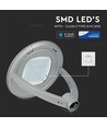 Restsalg: V-Tac 100W LED gade/parklampe - Samsung LED chip, Type III-M linse, IP65