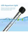 112 cm akvarie armatur - 11W LED, hvid/blå, med sugekopper, IP68