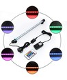 62 cm RGB akvarie armatur - 7W LED, med sugekopper, IP68, memory funktion