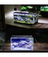 113-136 cm akvarie armatur - 32W LED, hvid/blå, justerbar