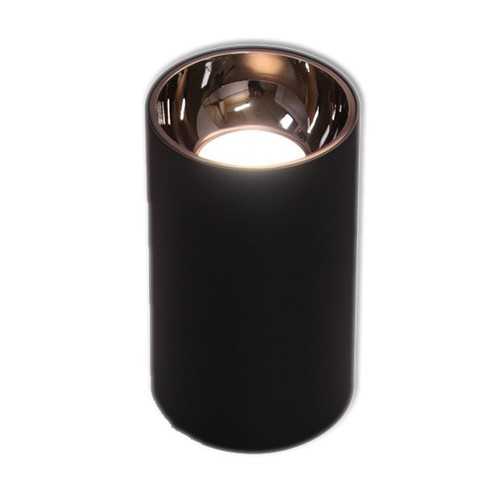 Restsalg: LEDlife ZOLO pendel lampe - 12W, Cree LED, sort/rosa guld, m. 1,2m ledning