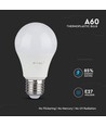 V-Tac 12W LED pære - Dæmpbar, Samsung LED chip, A60, E27