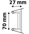 Downlight kit uden lyskilde - Hul: Ø7 cm, Mål: Ø9 cm, sort, vælg MR16 eller GU10 fatning