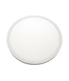 Outlet: Ø60 LED rundt panel, 40W - Højde: 4cm, hvid kant, inkl. lyskilde