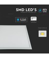 V-Tac 60x60 LED panel - 45W, UGR19, Samsung LED chip, hvid kant
