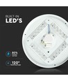 V-Tac rund 36W LED loftslampe - 3i1 valgfri lysfarve, Ø48cm, 230V, inkl. lyskilde