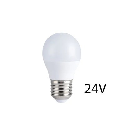 LEDlife 4,5W LED pære - G45, E27, 24V