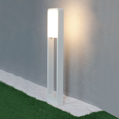 Restsalg: V-Tac 10W LED havelampe - Hvid, 80 cm, IP65, 230V - Dæmpbar : Ikke dæmpbar, Farve på hus : Hvid, Kulør : Neutral
