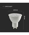 V-Tac 6W LED spot, 10° - Samsung LED chip, Ekstra fokuseret, 230V, GU10
