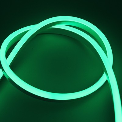 Billede af 8x16 Neon Flex LED - 8W pr. meter, grøn, IP67, 230V
