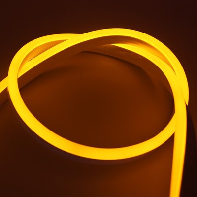 Billede af 8x16 Neon Flex LED - 8W pr. meter, gul, IP67, 230V