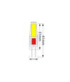 G4 1,5W dæmpbar KAPPA2 LED pære - 12/24V AC/DC
