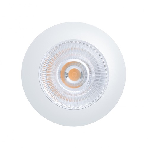 LEDlife Unni68 møbelspot - Hul: Ø5,6 cm, Mål: Ø6,8 cm, RA95, mat hvid, 12V