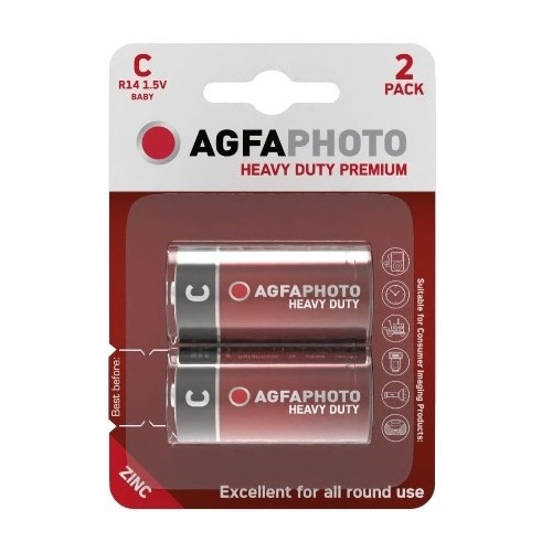 C/MN1400 2-pak AgfaPhoto batteri - Alkaline, 1,5V