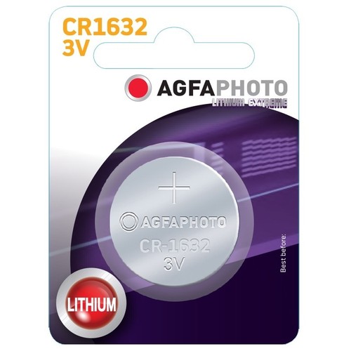 CR1632 1 stk AgfaPhoto knapcellebatteri - Lithium, 3V