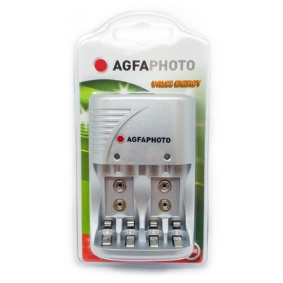14: 1 stk AgfaPhoto oplader - til genopladeligt batteri