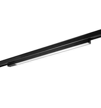 Outlet: 20W 3-faset RA90 LED lysskinne - 60 cm, Sort
