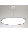 LEDlife 40W LED rundt panel - 100 lm/W, Ø60, hvid, inkl. wireophæng