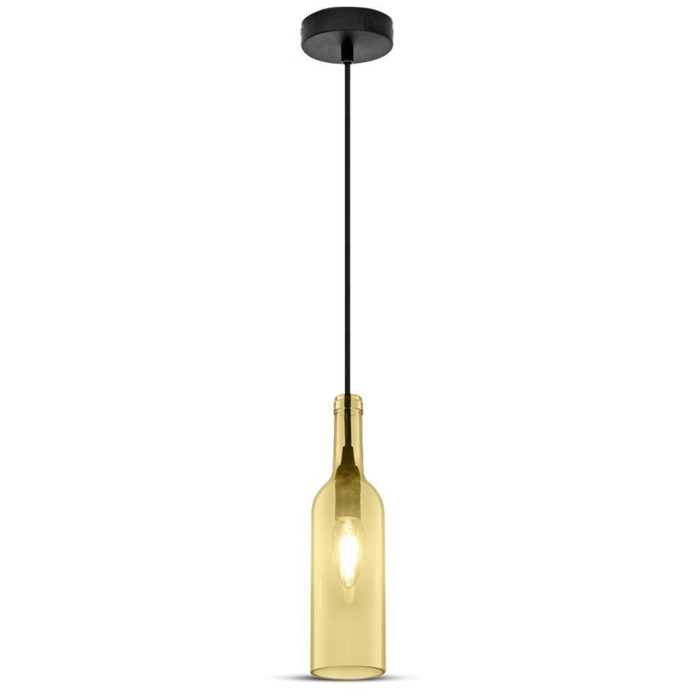 V Tac Flaske Pendellampe Ravfarvet E14