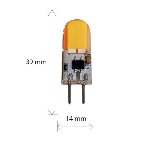GY6.35 1,6W dæmpbar KAPPA3 LED pære - 12V-24V DC