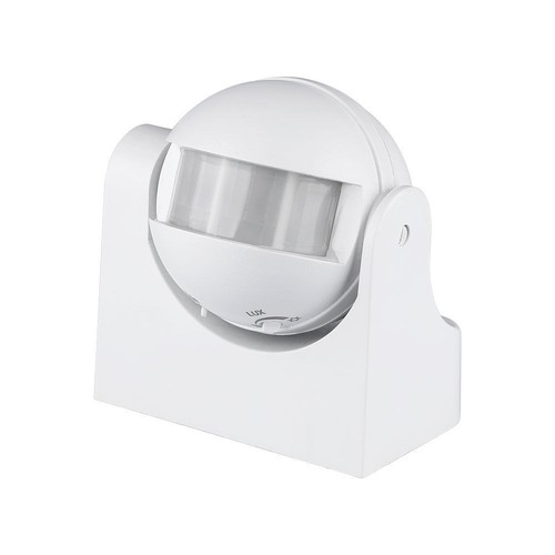 V-Tac bevægelsessensor - LED venlig, hvid, PIR infrarød, IP44 udendørs