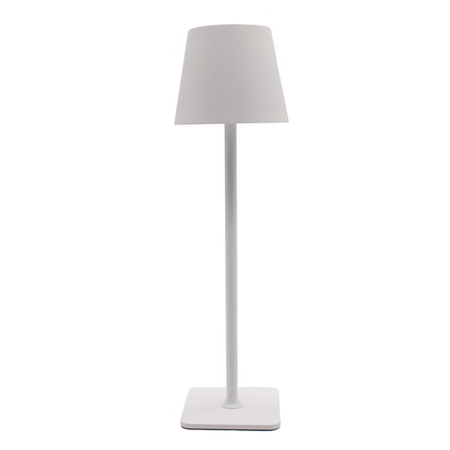 Opladelig LED bordlampe Inde/ude - Hvid, touch dæmpbar, CCT, IP54 udendørs