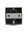 V-Tac firkantet havelampe - Sort, 80 cm, IP54, GU10 Fatning, uden lyskilde, 230V