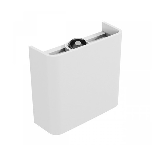 2W Luna hvid op/ned væglampe - IP54 udendørs, CCT, 3 lyskulører, inkl. lyskilde