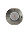 Lukka Connect GU10 250V IP67 Ø108x140 grå rund, indbygningsspot, gennemfortrådet, uden lyskilde