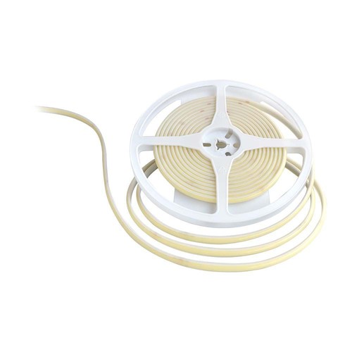 5m 10W/m Vandtæt COB-LED strip - 24V DC, IP67, 320 LED pr. meter, COB LED