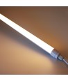 120cm 18W LED armatur, gennemfortrådet - IP65, Ø25cm