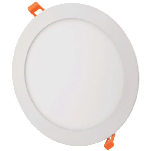 6W Ø12cm LED indbygningspanel - Hul: Ø11 cm, Mål: Ø12 cm