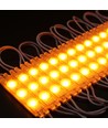 1,1W LED modul - 12V DC, IP66, Vandtæt gul, Perfekt til skilte og specialløsninger