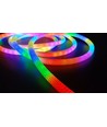 5m RGBIC Neon flex slange - USB, Vævet reb, Bluetooth App, fjernbetjening, Komplet sæt