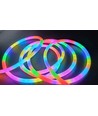 5m RGBIC Neon flex slange - USB, Vævet reb, Bluetooth App, fjernbetjening, Komplet sæt
