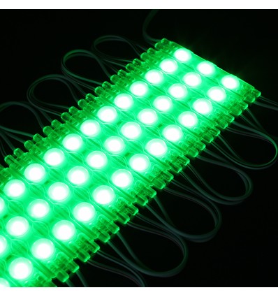 1,1W LED modul - 12V DC, IP66, Vandtæt grøn, Perfekt til skilte og specialløsninger