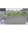 LEDlife hydroponisk plantekasse - Grå, 24 pladser, med luftpumpe, 10L