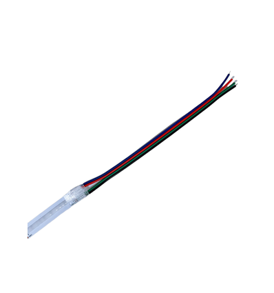 LED strip samler til løse ledninger - 12mm, RGB+CCT COB, IP20, 5V-24V