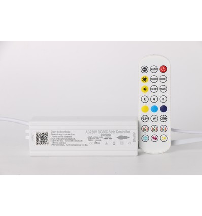 RGBIC Bluetooth kontroller med fjernbetjening - Til IP68 RGBIC, maks. 50m